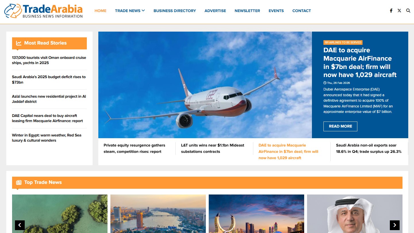 TradeArabia Preview